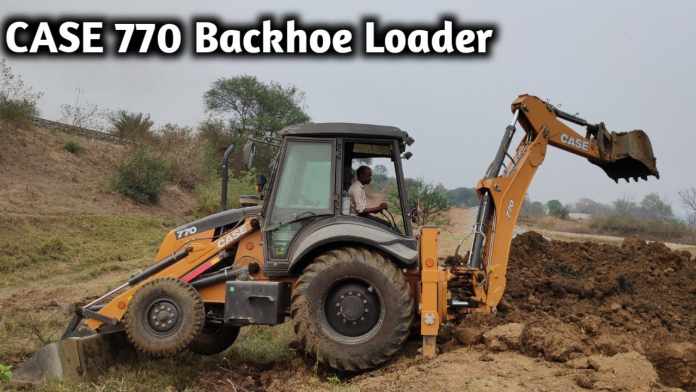 Improve Your Construction Site's Productivity with CASE 770 and JCB 3DX Backhoe Loaders